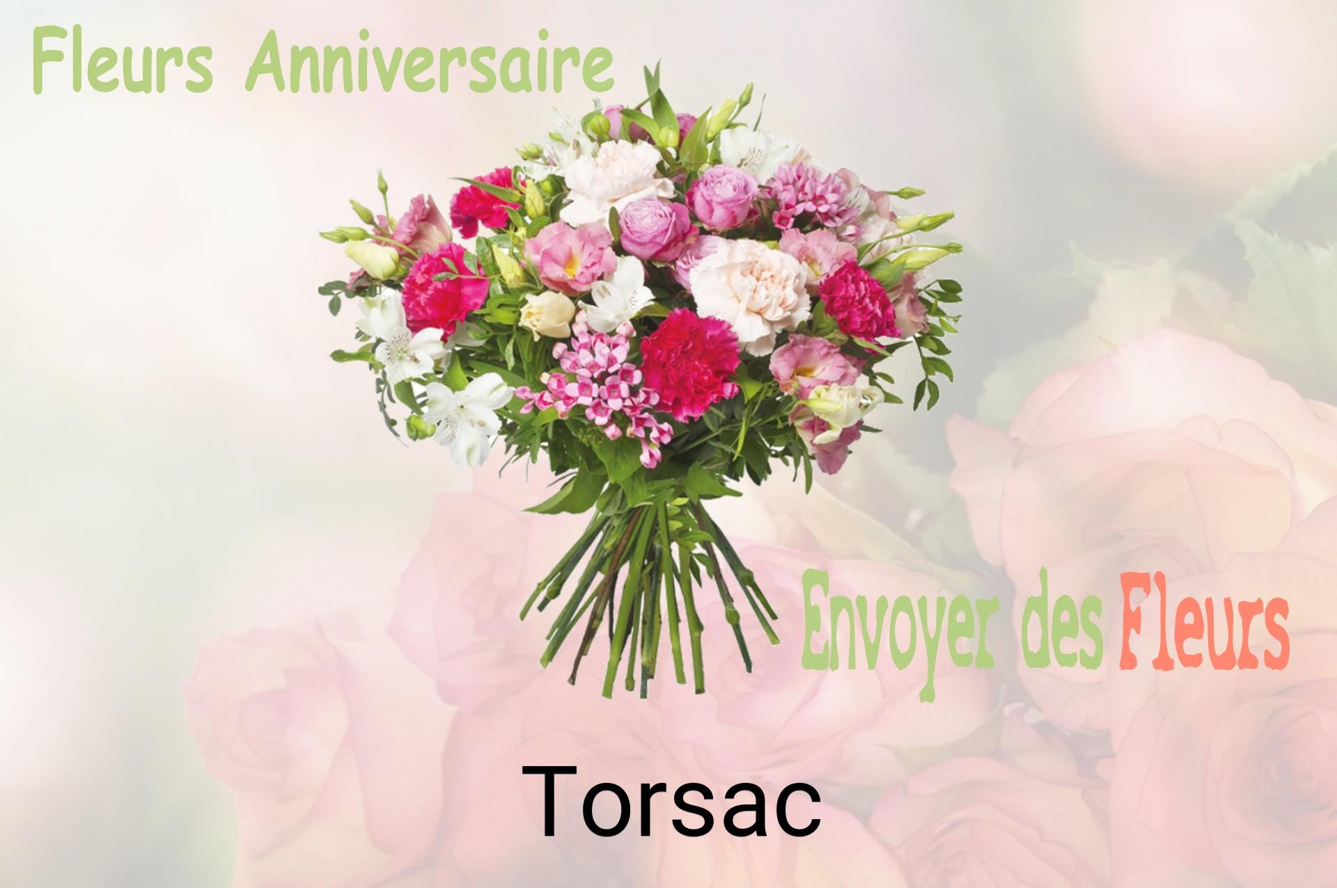 Bouquet de fleurs d’anniversaire livré à Torsac