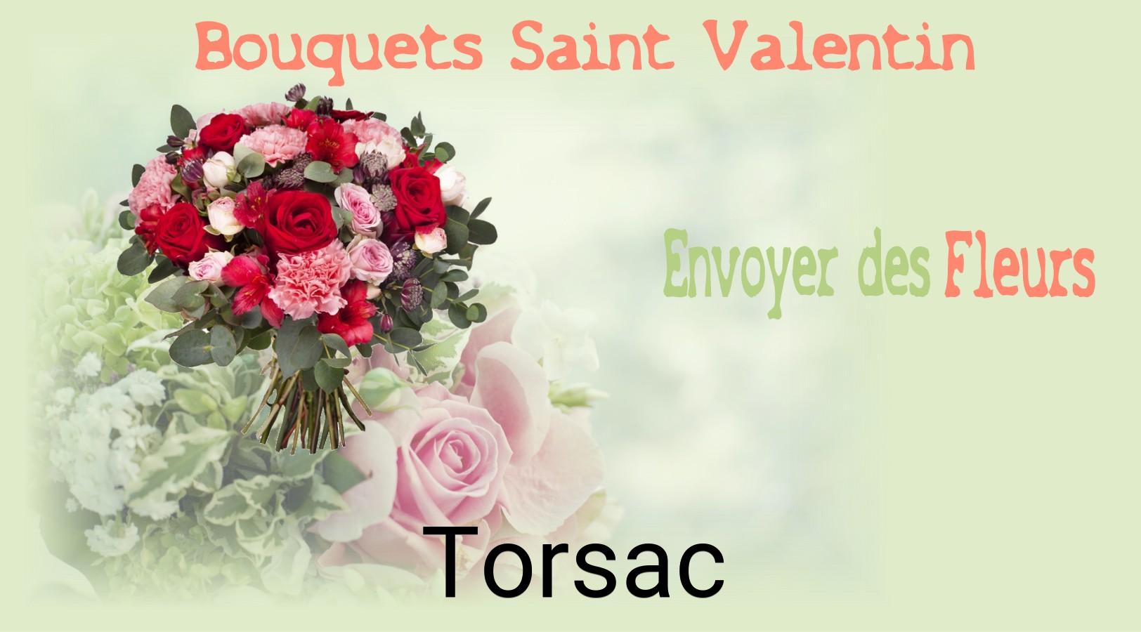 Roses de Saint-Valentin livrées à Torsac